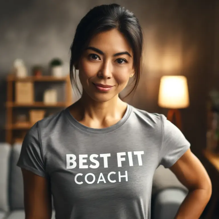 Best Fit Coach- shy and determined Asian woman